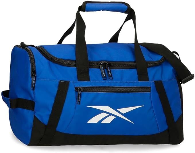 Reebok Malden Duffle Gym Bag in Blue/Black/White